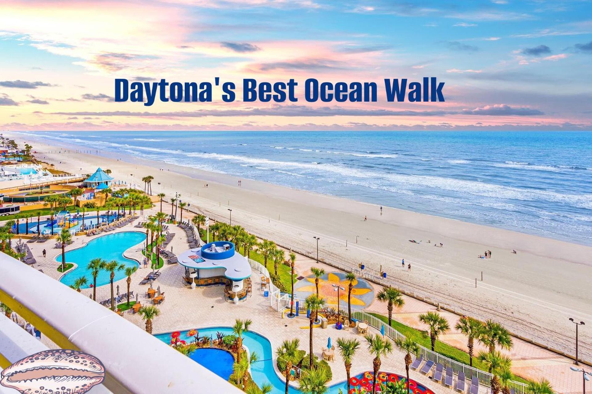 Vacation In Comfort And Luxury - 1 Bedroom Direct Oceanfront - Wyndham Ocean Walk Resort 1607 Дейтона-Бич Экстерьер фото