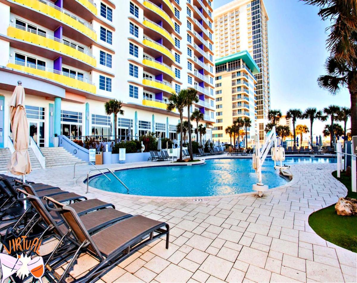 Vacation In Comfort And Luxury - 1 Bedroom Direct Oceanfront - Wyndham Ocean Walk Resort 1607 Дейтона-Бич Экстерьер фото